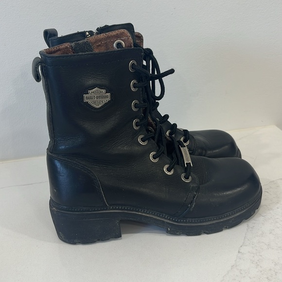 Harley Davidson Riding Boots - Picture 2 of 8